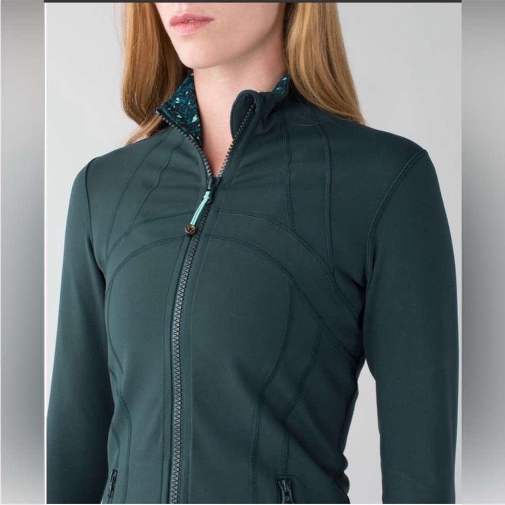 Lululemon Define Jacket Fuel Green Womens Size 8